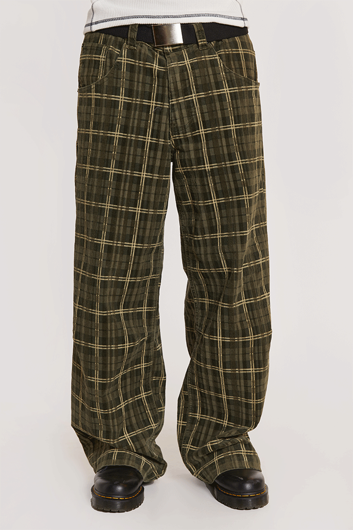 Jaded Man Brooklyn Cord Baggy Jeans
