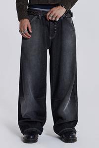 Jaded Man Contrast Stitch Skate Colossus Jeans