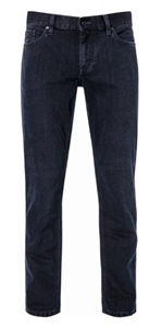 Alberto Jeans Pipe Regular Fit T400 Navy  