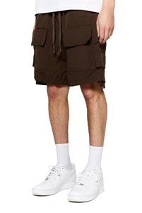 Jaded Man Chocolate Brown Trail Cargo Shorts