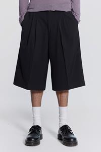 Jaded Man Black Goliath Tailored Baggy Shorts