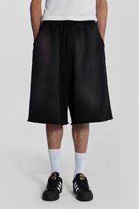 Jaded Man Washed Black Colossus Jogger Shorts