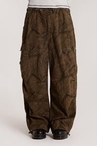 Jaded Man Forest Camo Parachute Pants