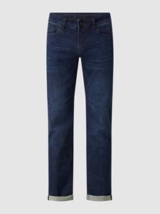 Straight fit jeans met stretch, model 'Markus'