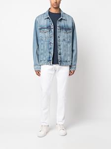 DONDUP Jeans met logoplakkaat - Wit