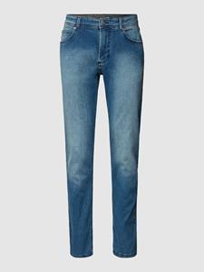 Christian Berg Men Straight fit jeans met merkdetail