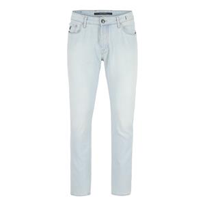 Atelier Noterman  jeans in blauwe denim in used wassing