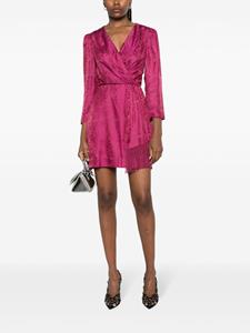 Saloni Zijden mini-jurk - Roze