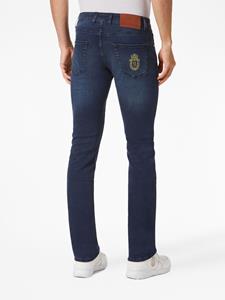 Billionaire Jeans met geborduurd logo - Blauw