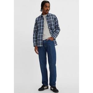 Levi's Straight jeans 551Z AUTHENTIC met leren badge