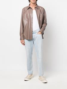 2005 jeans met toelopende pijpen - Blauw