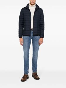 Jeans met toelopende pijpen - Blauw