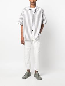Jeans met toelopende pijpen - Wit