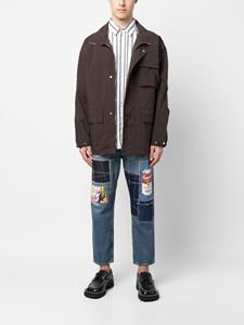 junyawatanabeman Junya Watanabe MAN Jeans met patchwork - Blauw