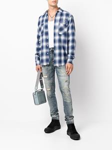 god'smasterfulchildren God's Masterful Children Jeans verfraaid met kristallen - Blauw