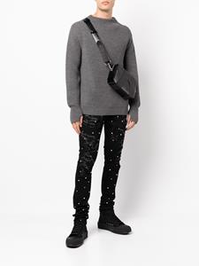 god'smasterfulchildren God's Masterful Children Jeans verfraaid met kristallen - Zwart