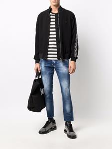 philippplein Philipp Plein Gerafelde jeans - Blauw