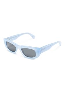 off-whiteeyewear Off-White Eyewear Matera zonnebril met rechthoekig montuur - Blauw