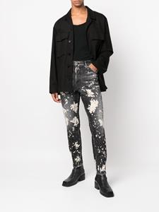 Dsquared2 Jeans met verfspatten - Zwart