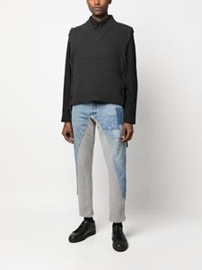 Greg Lauren Cropped jeans - Blauw