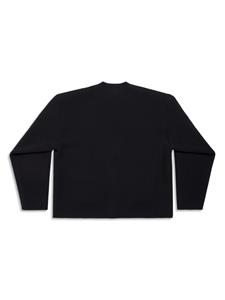 Balenciaga Vest met logopatch - Zwart