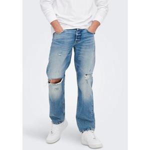 ONLY & SONS Relax-fit-Jeans ONSEDGE LOOSE 4067 aus Baumwolle