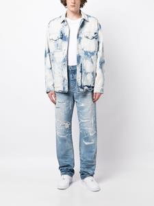 AMIRI Gerafelde jeans - Blauw