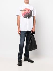 costumenationalcontemporary costume national contemporary Jeans met logoprint - Blauw