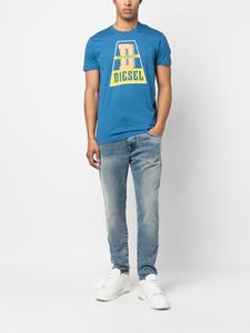 Diesel Slim-fit Joggjeans - Blauw