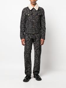 Versace Barocco jeans met patroon - Grijs