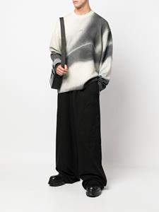 Off-White Broek met wijde pijpen - Zwart