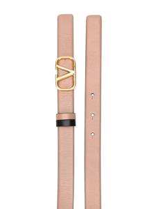 valentinogaravani Valentino Garavani VLogo Signature omkeerbare riem - Beige