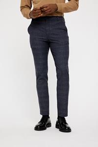 Plain Josh 083 dark blue check