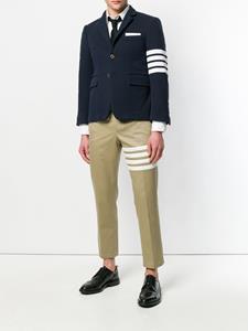 thombrowne Thom Browne Chino in katoenen keperstof met 4-strepenzoom - Beige