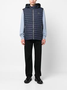 mooseknuckles Moose Knuckles Bodywarmer met capuchon - Blauw