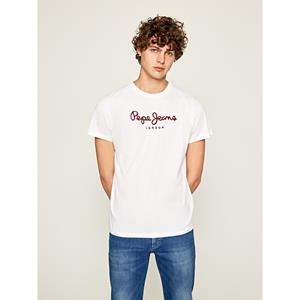 Pepe jeans T-shirt met ronde hals Eggo