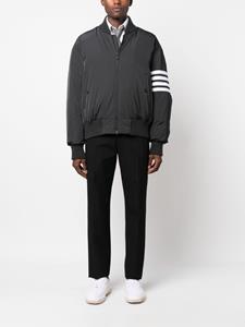 thombrowne Thom Browne Bomberjack met vier strepen - Zwart