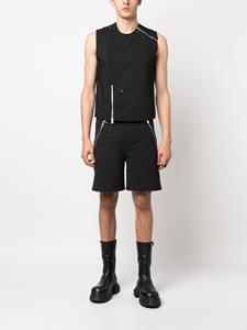 HELIOT EMIL Shorts met rits - Zwart