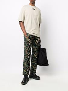justdon Just Don Broek met camouflageprint - Groen