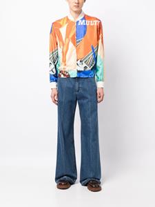 Bally Bomberjack met grafische print - Oranje