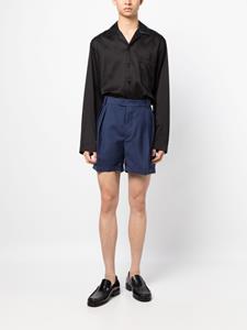 Bally Geplooide shorts - Blauw