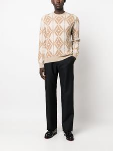 Lanvin Rok met monogram - Blauw