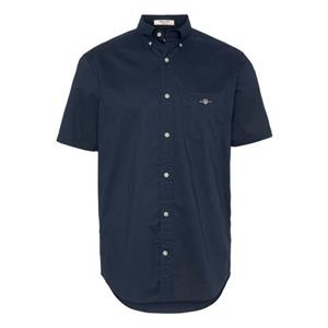 Overhemd Lange Mouw Gant Normaal poplin overhemd met korte mouwen