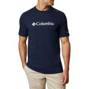 Columbia T-shirt met korte mouwen en logo op borst essentiel