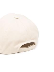 isabelmarant ISABEL MARANT Honkbalpet met geborduurd logo - Beige