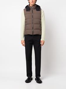 Moorer Bodywarmer met hoge hals - Groen