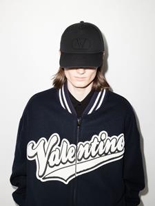 valentinogaravani Valentino Garavani VLogo honkbalpet - Zwart