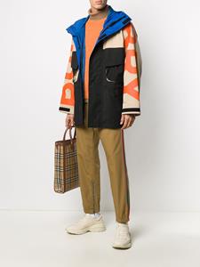 Gucci Trainingsbroek met logo streep - Beige