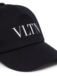 valentinogaravani Valentino Garavani Honkbalpet met VLTN-patch - Zwart