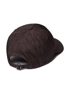 valentinogaravani Valentino Garavani Honkbalpet met print - Bruin